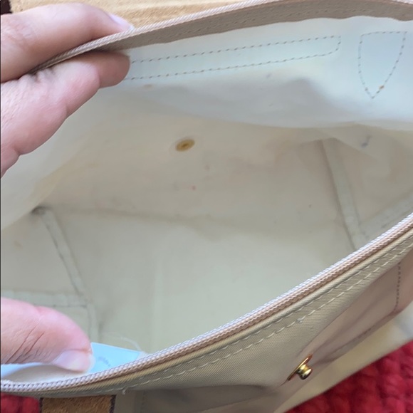 Longchamp Le Pliage Small Handbag Camel tan cream - Picture 4 of 4